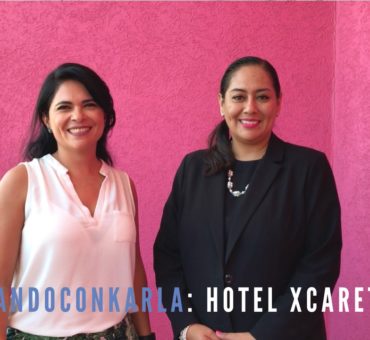 Entrevista a Alejandra Rubio por inauguración de Hotel Xcaret México