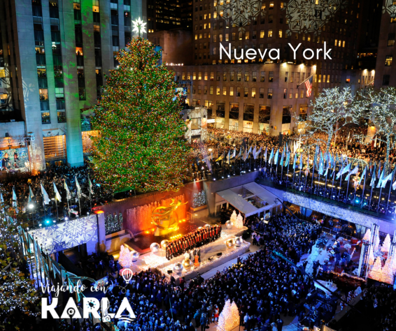 7 lugares más navideños en los Estados Unidos Viajando con Karla